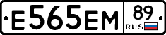 Е565ЕМ89 - 