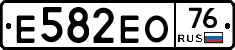 Е582ЕО76 - 