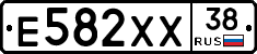 Е582ХХ38 - 