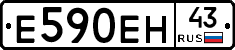 Е590ЕН43 - 