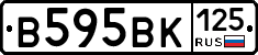 В595ВК125 - 