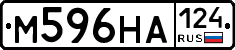 М596НА124 - 