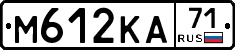 М612КА71 - 