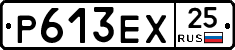 Р613ЕХ25 - 