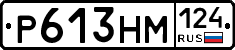 Р613НМ124 - 