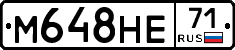 М648НЕ71 - 