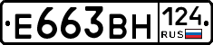 Е663ВН124 - 