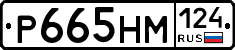 Р665НМ124 - 