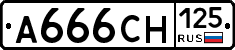 А666СН125 - 