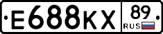 Е688КХ89 - 