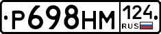 Р698НМ124 - 