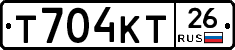Т704КТ26 - 