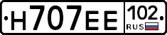 Н707ЕЕ102 - 