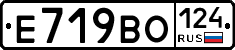 Е719ВО124 - 