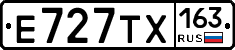 Е727ТХ163 - 