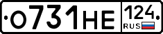 О731НЕ124 - 