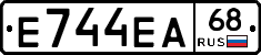 Е744ЕА68 - 