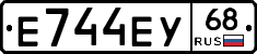 Е744ЕУ68 - 