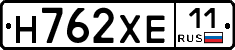 Н762ХЕ11 - 