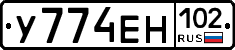 У774ЕН102 - 