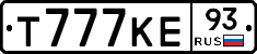 Т777КЕ93 - 