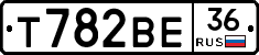 Т782ВЕ36 - 