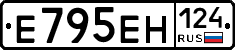 Е795ЕН124 - 