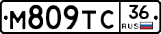 М809ТС36 - 