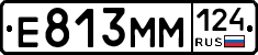 Е813ММ124 - 