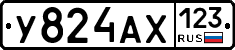 У824АХ123 - 