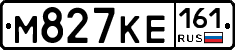 М827КЕ161 - 