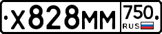 Х828ММ750 - 