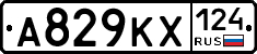 А829КХ124 - 