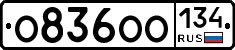 О836ОО134 - 