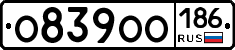 О839ОО186 - 