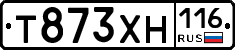 Т873ХН116 - 