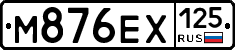 М876ЕХ125 - 