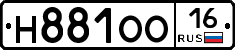 Н881ОО16 - 