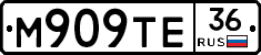 М909ТЕ36 - 