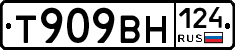 Т909ВН124 - 
