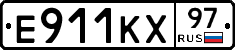 Е911КХ97 - 