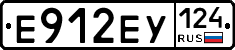 Е912ЕУ124 - 