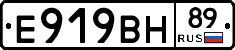 Е919ВН89 - 