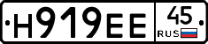 Н919ЕЕ45 - 