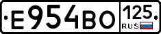 Е954ВО125 - 