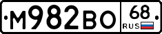 М982ВО68 - 