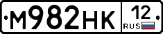 М982НК12 - 